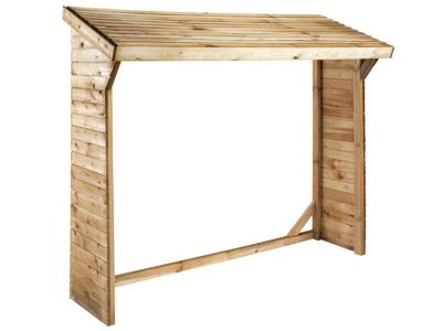 Abri bûches  1.58 m²  2.20 x 0.69 x 1.83 m  2 stéres
