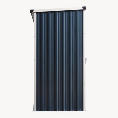 Abri-bûches couvert Kalmar 352 x 80 x 152 cm anthracite casa.pro