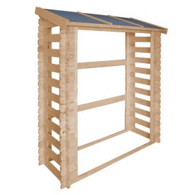 Abri à bûches -l86xL184xH200 cm/ 0.9 m2 - M201 TIMBELA