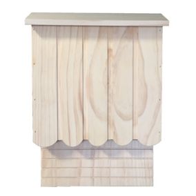 Abri chauve-souris 1 chambre en bois naturel