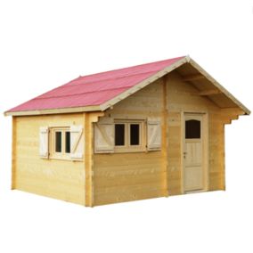 Abri de jardin  24.96 m2 bois naturel Habrita CZ 5040.02