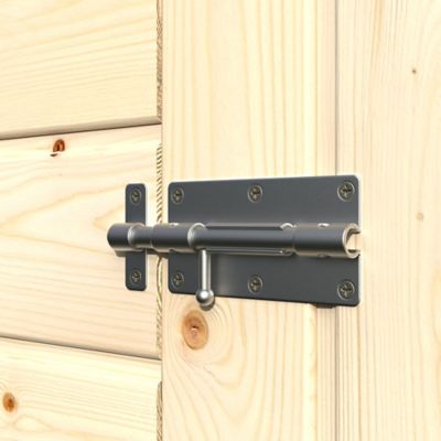 Abri de jardin Blooma Selwyn en bois coloris naturel ép.12 mm surface extérieure 2,75 m²