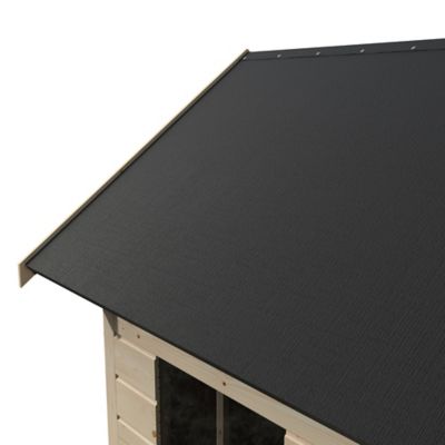 Abri de jardin Blooma Selwyn en bois coloris naturel ép.12 mm surface extérieure 2,75 m²