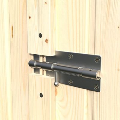 Abri de jardin Blooma Selwyn en bois coloris naturel ép.12 mm surface extérieure 4,87 m²