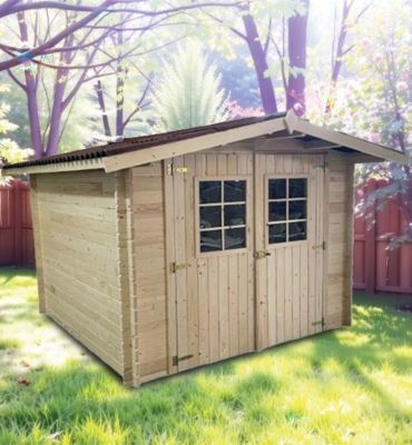 Abri de jardin bois 3x3m ATLANTIC