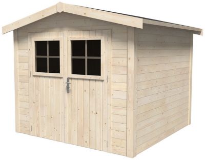 Abri de jardin bois, 5 m² ép.19 mm  Castorama