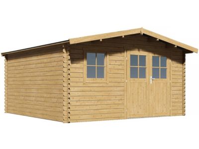 Abri de jardin bois "Belval"  18,75 m²  28 mm