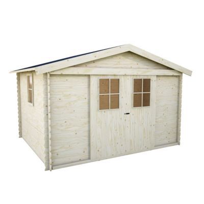 Abri De Jardin Bois Blooma Gent 7 65 M Ep 19 Mm Castorama