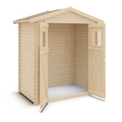 Abri de jardin - bois brut - 2,3 m²