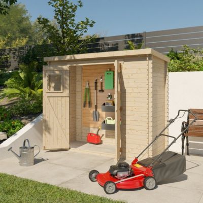 Abri de jardin - bois brut - 3 m²