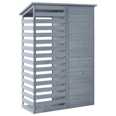 Abri de jardin CENGIO 130 cm 57 cm Gris