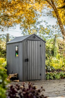 Abri de jardin DARWIN 46 en résine - KETER - gris - 2,2m²