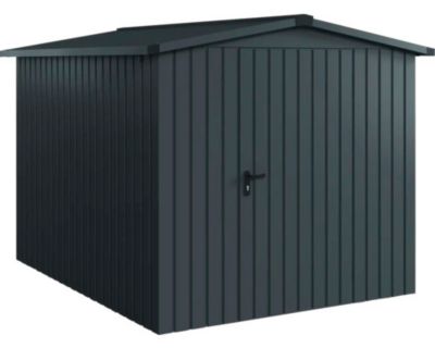 Abri de jardin double pente ESD6 1 anthracite Hörmann Ecostar