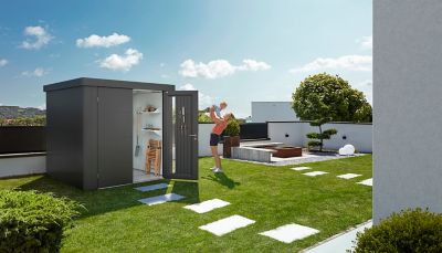 Abri de jardin en metal 3,3 m² BIOHORT