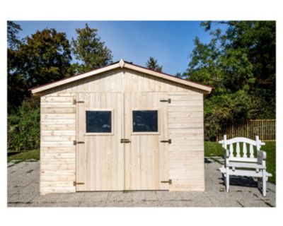 ABRI DE JARDIN EDEN A MONTAGE RAPIDE DIMENSION 3X4M