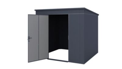 Abri de jardin en acier Gary Weka surface extérieure totale 6,02m²