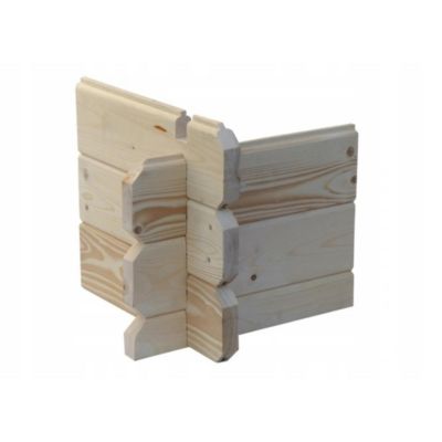 Abri de jardin en bois - 12m2 - 3x4m - Ep. 28mm - Couleur: naturel - DOM661