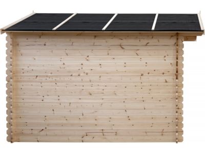 Abri de jardin en bois 14m² "Oz"  388 x 298 x 225 cm  28 mm