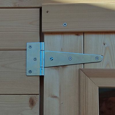 Abri de jardin en bois adossé Hobby 1.34m² Alce