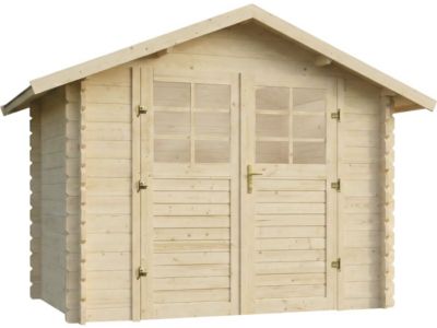 Abri de jardin en bois "Beaufort"  6.94 m²   287 x 241 cm  28 mm
