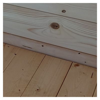 Abri de jardin en bois de 4.3m² Opéra Alce 215cm x 250cm - toiture double pente