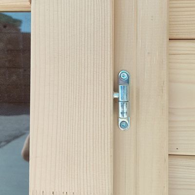 Abri de jardin en bois de 4.3m² Opéra Alce 215cm x 250cm - toiture double pente