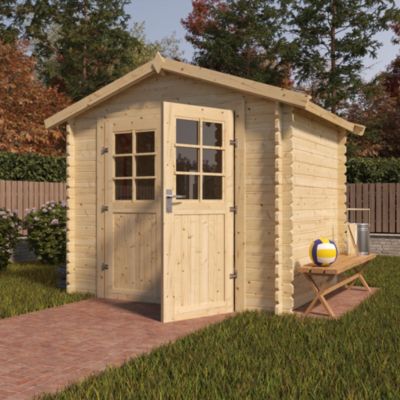 Abri de jardin en bois double pente Falun 2.5 x 2 m