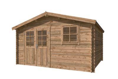 Abri de jardin en bois Elma Lasita Maja surface totale extérieure 15,91m²