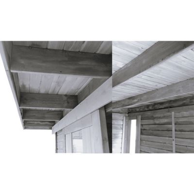 Abri de jardin en bois, Ep. 28 mm, 12 m²