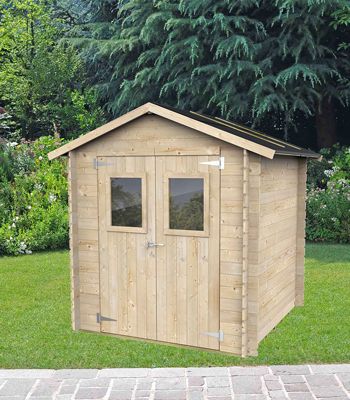 Abri de jardin en bois Hobby 3.1m² Alce 198cm X 198cm