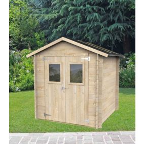 Abri de jardin en bois Hobby 3.1m² Alce 198cm X 198cm