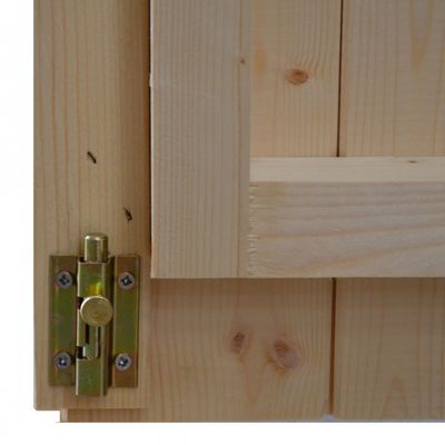 Abri de jardin en bois Hobby 3.98m² Alce 198cm x 248cm