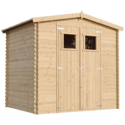 Abri de jardin en bois - I236xL226xH218 cm/ 4.33 m2 M369 - Timbela