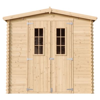 Abri de jardin en bois - I236xL226xH218 cm/ 4.33 m2 - M369C - Timbela