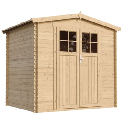Abri de jardin en bois - I236xL226xH218 cm/ 4,33 m2 M369F - Timbela