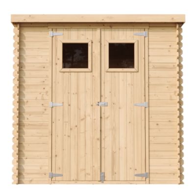 Abri de jardin en bois l204xL142xH200cm/2.22m2 M311 - Timbela