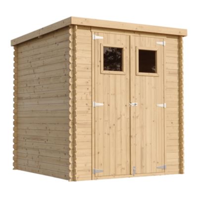 Abri de jardin en bois - l204xL204xH200 cm/3.53 m2 M309 - Timbela