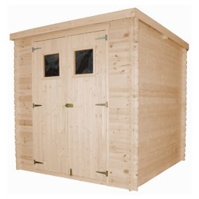 Abri de jardin en bois - l204xL204xH200 cm/3.53 m2 - M309 TIMBELA