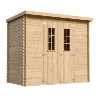 Abri de jardin en bois - l239xL142xH200cm/2.63 m2 M310C - Timbela