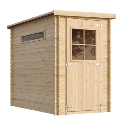 Abri de jardin en bois - l239xL144xH198 cm/2.63 m2 M306 - Timbela