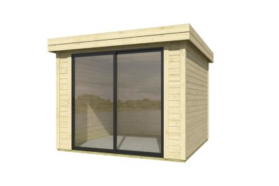 Abri de jardin en bois Scala 1 Lasita Maja surface totale extérieure 8,85m²