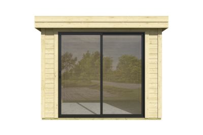 Abri de jardin en bois Scala 1 Lasita Maja surface totale extérieure 8,85m²