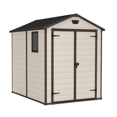 Abri de jardin en résine avec plancher 6x8 Manor DD