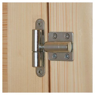 Abri de jardin Klikstrom Taman bois naturel ép.34 mm surface totale 14.12m²