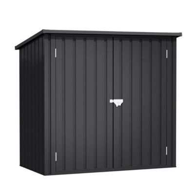 Abri de Jardin Métal 1200 L Stark - Double porte à charnières - Fermeture à loquet de sécurité - Armoire de rangement