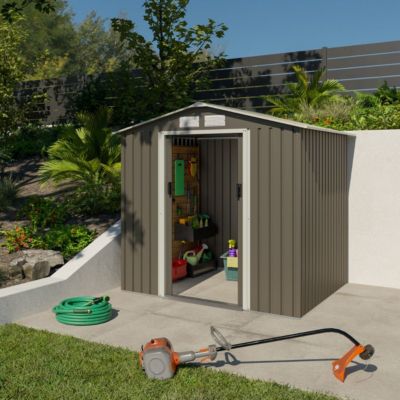 Abri de jardin métal 3,26 m2 + kit d'ancrage