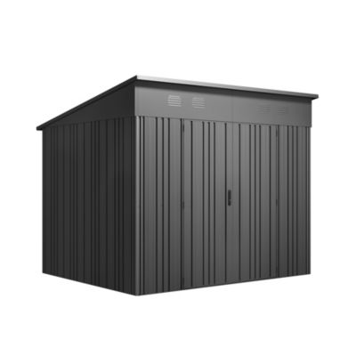 Abri de Jardin Métal Pioneer Y70 - Structure autoportante IronCore - Toit robuste -  Serrure avec clé incluse - 5,66 m²