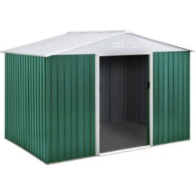 Abri de jardin métal "Rosas"  4,07 M²  Vert