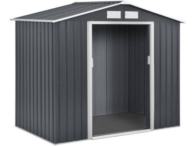 Abri de jardin métal "Vegas"  2,7 m²  Gris