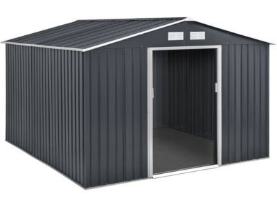 Abri de jardin métal "Vegas"  7,06 m²  Gris